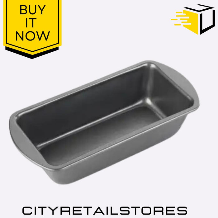 2lb/1lb Loaf Pan Non-Stick Baking Tin 18.5cm/21cm Durable Steel - Chef Aid