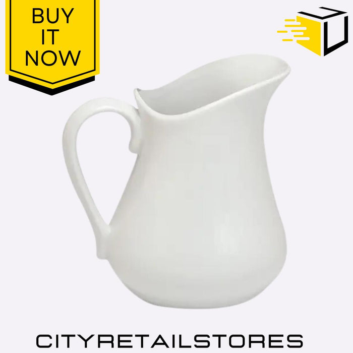 Vinci Pine Porcelain Ceramic Jug Stylish & Durable 25ml, 250ml, 1L Apollo