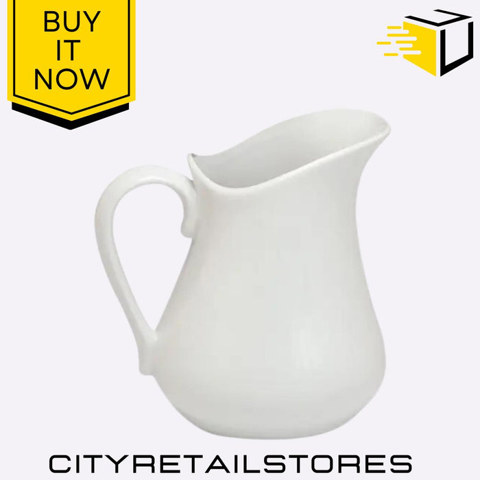 Vinci Pine Porcelain Ceramic Jug Stylish & Durable 25ml, 250ml, 1L Apollo