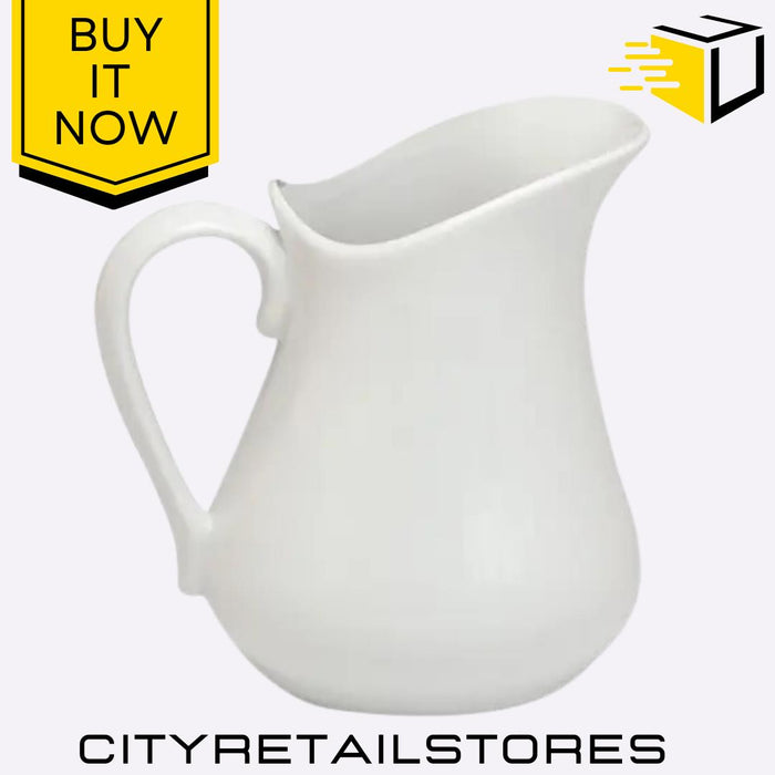 Vinci Pine Porcelain Ceramic Jug Stylish & Durable 25ml, 250ml, 1L Apollo