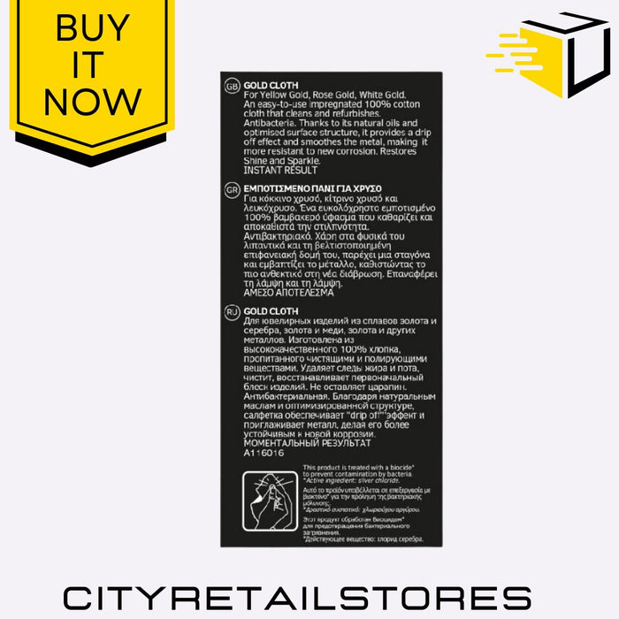 Jewellery Cloths Gold Silver Brass Steel Cleaning Fine Stones Watches Hagerty