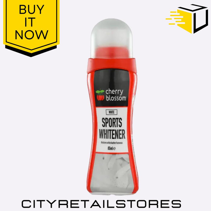 Instant Shoe Shine Brown/Black/Whitener Wax Polish 85ml - Cherry Blossom