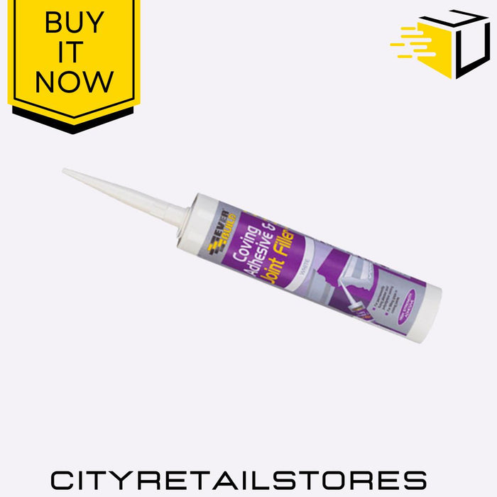 Coving Adhesive & Joint Filler Strong Bond for Mouldings, Ceil 290ml Everbuild