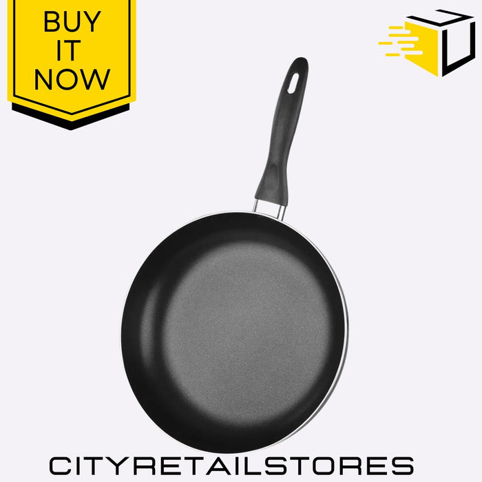 20-28cm Non-Stick Aluminium Frying Pan Durable & Easy Clean  Chef Aid