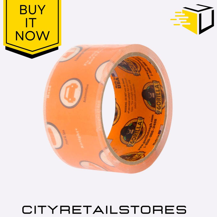 Gorilla Clear Repair Tape Gloss Finish Heavy Duty Waterproof Durable 8.2m