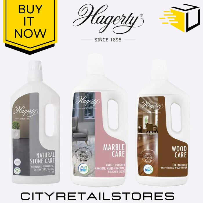 Wood Marble & Stone Floor Care Cleaner Stone, Tile & Wood Cleaner 1L Hagerty
