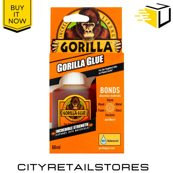 Gorilla Glue Adhesive Purpose Glue Heavy Duty Clear Super Strong Duty Grab E5