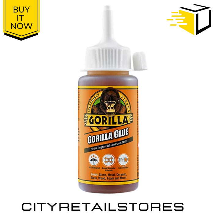 Gorilla Glue Adhesive Purpose Glue Heavy Duty Clear Super Strong Duty Grab E5
