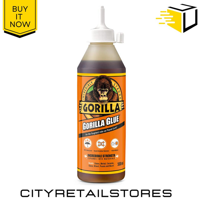 Gorilla Glue Adhesive Purpose Glue Heavy Duty Clear Super Strong Duty Grab E5