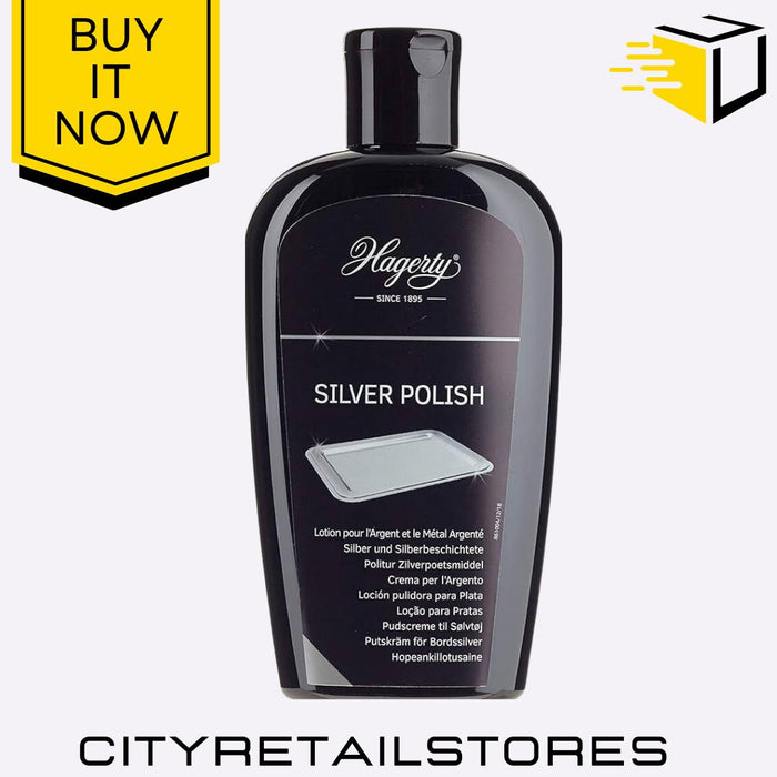 Metal Polish For Silver, White Metal, Copper, Brass & Bronze Clean 250ml Hagerty