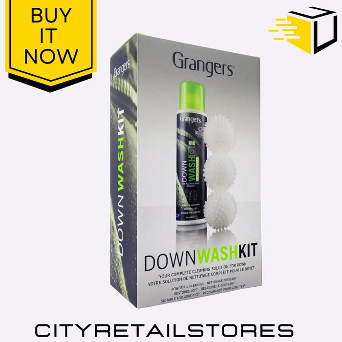 Footwear & Clothing Care Kits Wash, Cleaner, Repel, Down Hiking Camping Grangers