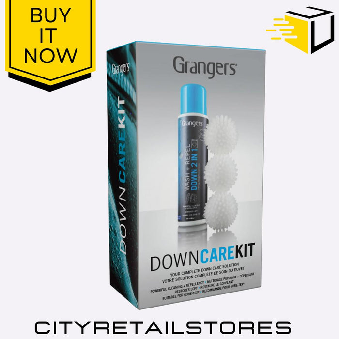 Footwear & Clothing Care Kits Wash, Cleaner, Repel, Down Hiking Camping Grangers