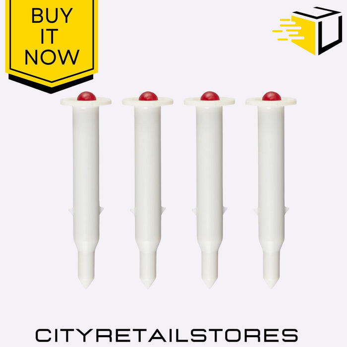 Chef Aid Pop Up Timers Kitchen Cooking Timer for Turkey, Meat, Oven Use 4 Pack