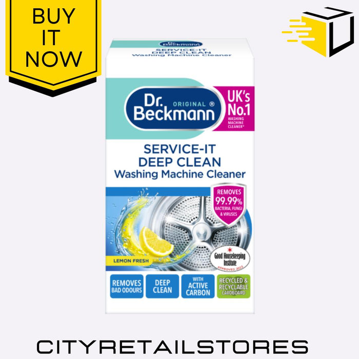Washing Machine Service It Deep Clean Powder Removes Odour 250g Dr Beckmann