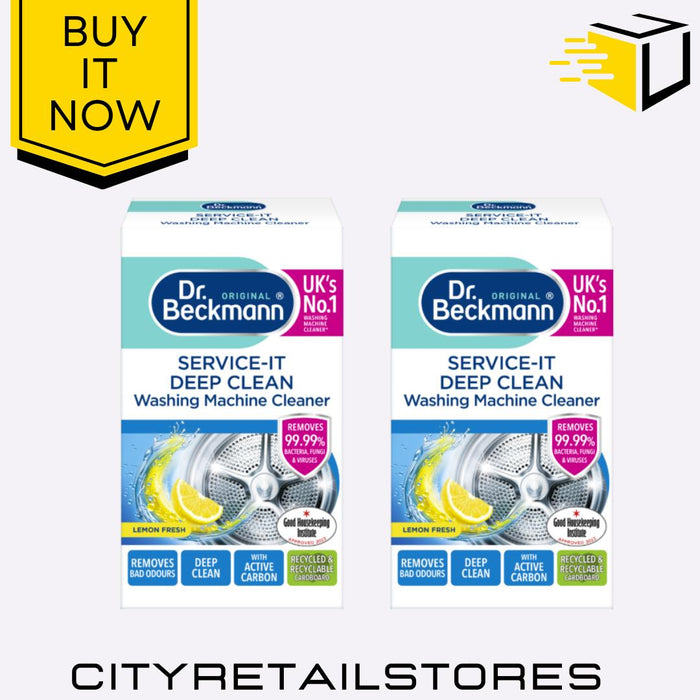 Washing Machine Service It Deep Clean Powder Removes Odour 250g Dr Beckmann