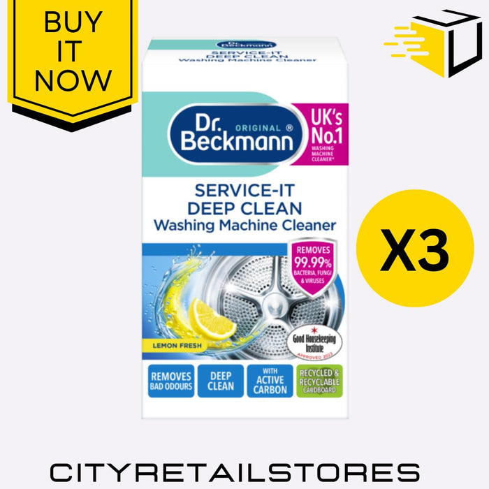 Washing Machine Service It Deep Clean Powder Removes Odour 250g Dr Beckmann