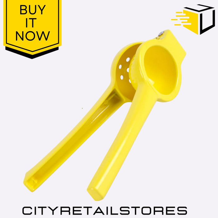 Apollo 19cm Cast Aluminium Lime Green Lime Press Squeezer Heavy Duty Manual