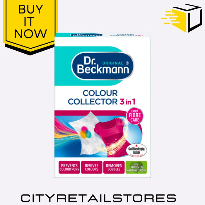 Dr. Beckmann Colour & Dirt Collector Sheets Prevents Colour Run & Dirt 10 Sheets