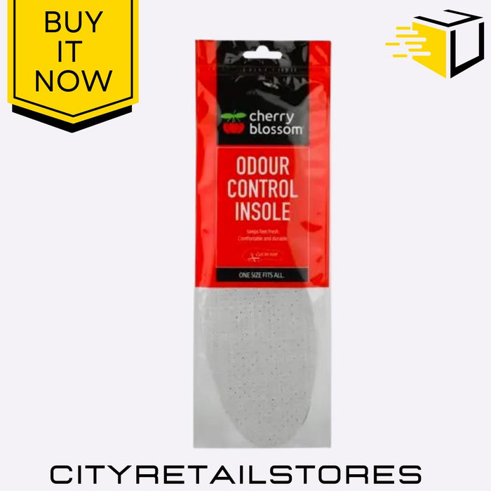 Insole Range Leather, Memory Foam, Odour Control, Thermal, Foam Cherry Blossom