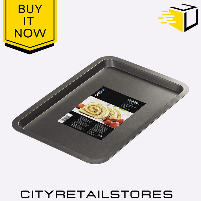 Chef Aid Cookie Baking Sheets Non-Stick Trays Oven Bakeware Durable Baking Tray