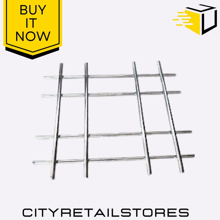 20cm Chrome Cross Trivet Heat Resistant, Non-Slip Kitchen Hot Pot Stand Apollo