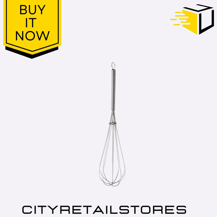 Whisk Steel & Rainbow Silicone, Mini Small Whisk For Cooking Chef Aid