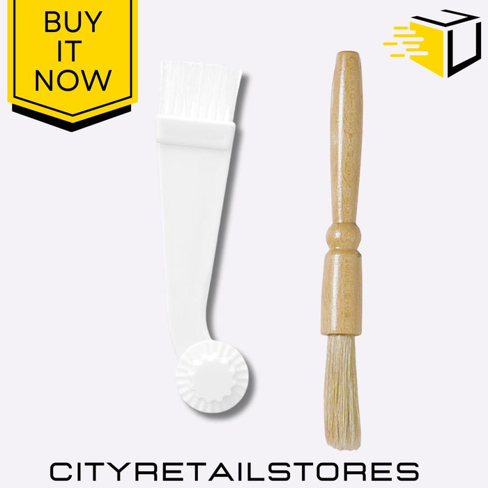 3-in-1 Pastry Brush + Wooden Pastry Brush Set Baking Tools For Kitchen Chef Aid