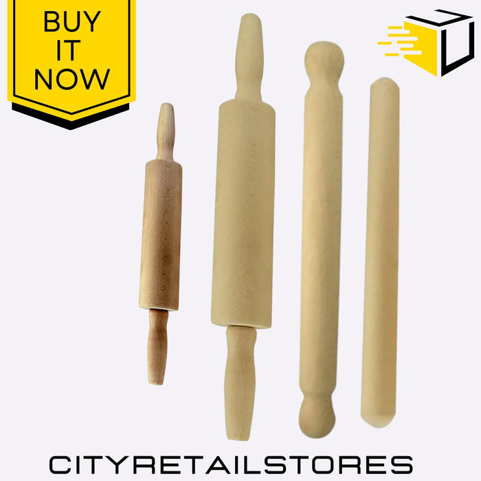 43" Rolling Pin Domed/46cm & 43cm Rolling Pin/Mini Rolling Pin For Baking Apollo