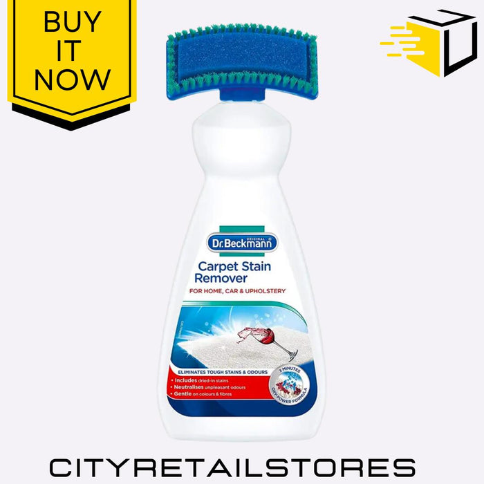 Carpet Stain Remover Brush Powerful Stain Remover 650ml Dr Beckmann
