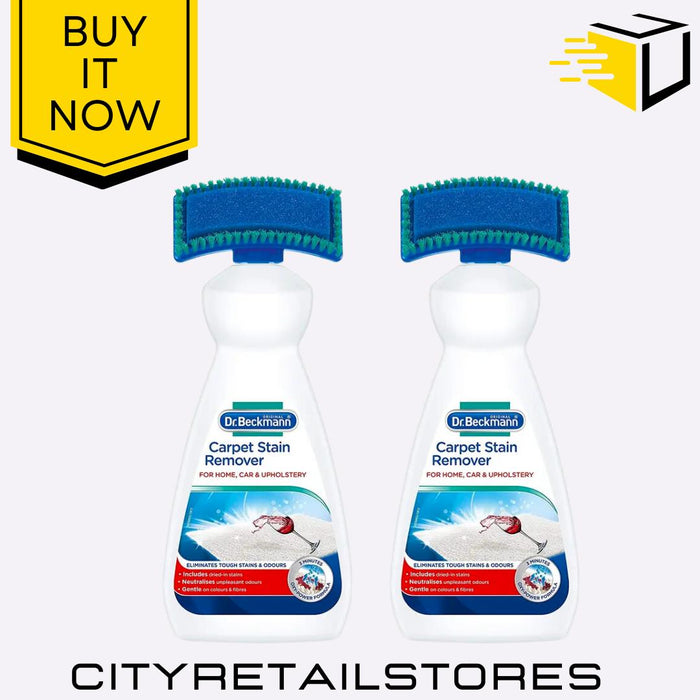 Carpet Stain Remover Brush Powerful Stain Remover 650ml Dr Beckmann