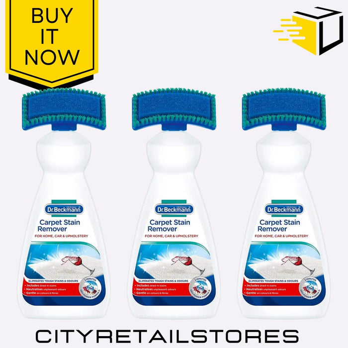 Carpet Stain Remover Brush Powerful Stain Remover 650ml Dr Beckmann