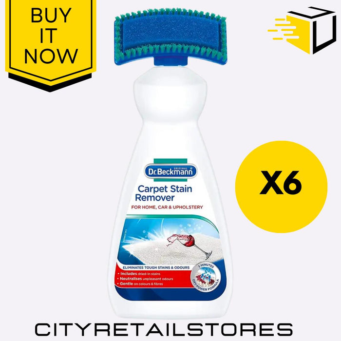 Carpet Stain Remover Brush Powerful Stain Remover 650ml Dr Beckmann