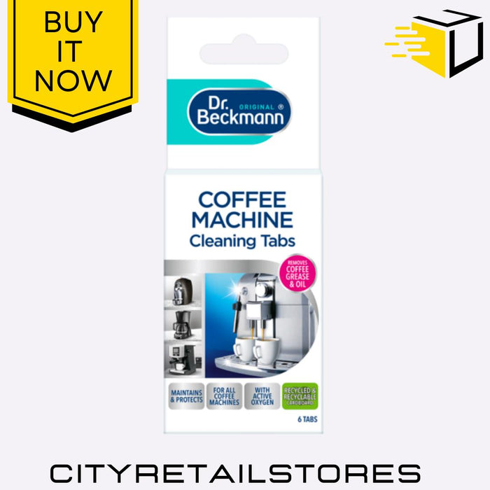 Coffee Machine Cleaning Tablets Deep Clean Limescale Free 6 Tabs Dr Beckmann