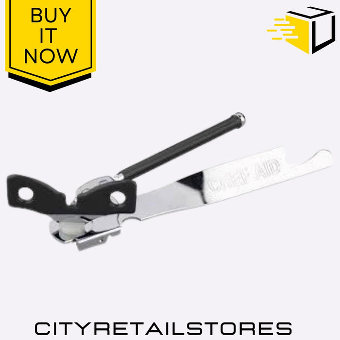 Wing Can Opener, Heavy Duty Manual Kitchen Tool Ergonomic Handle Chef Aid