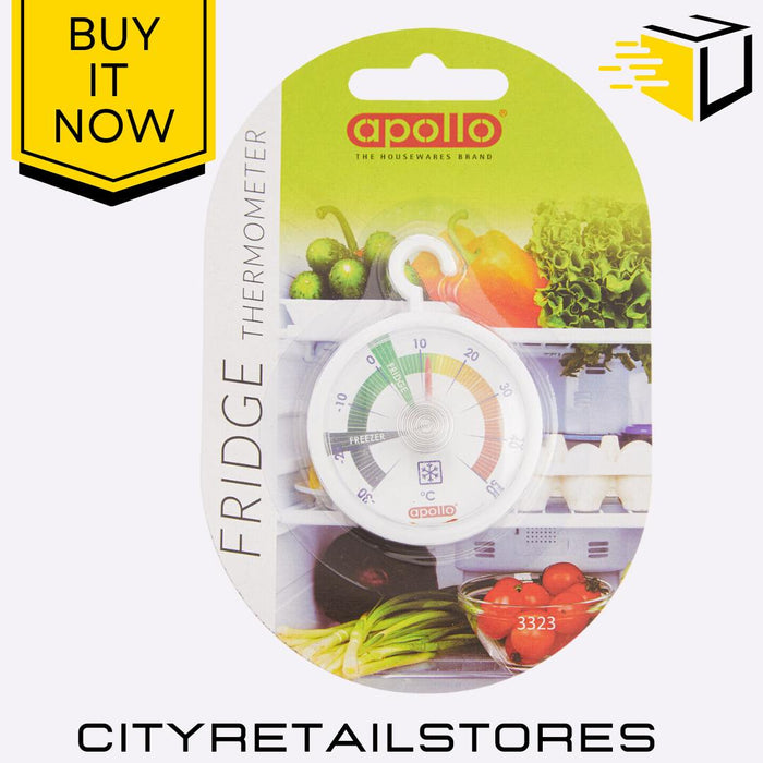 Fridge Freezer Thermometer Digital Temperature Display for Fridge Apollo