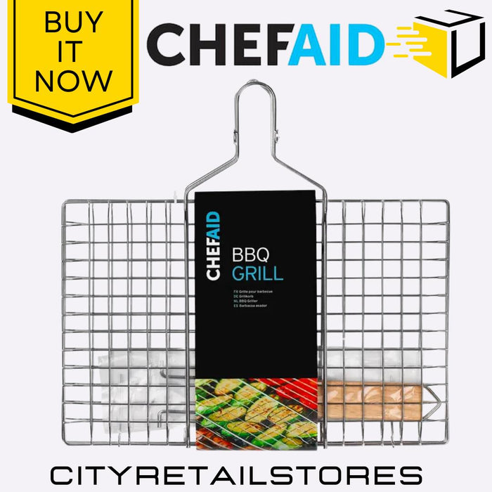 BBQ Wire Grill Metal Rack BBQ Grilling Tool, Durable, Easy Clean Chef Aid