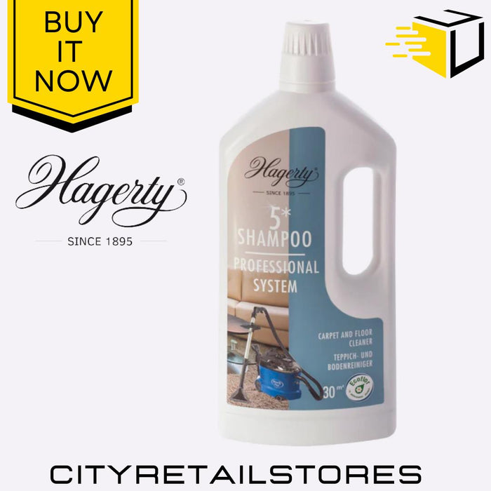 Classic Shampoo Carpet Upholstery Cleaner High-Quality Stain 1L Hagerty