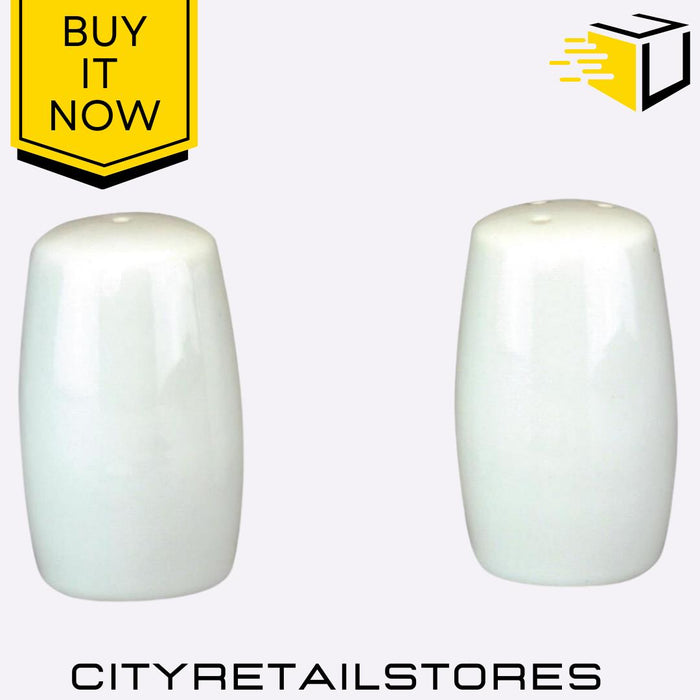 Salt & Pepper Shakers Elegant Kitchen Seasoning Set Stylish 7cm Apollo