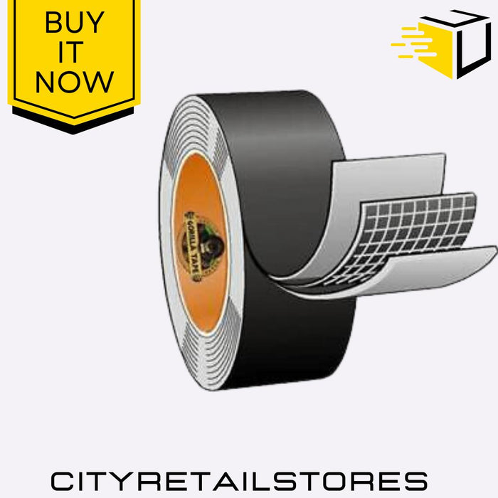 Tough & Wide Glue Tape Heavy Duty Strong Adhesive Out &Indoor 73mm x 27m Gorilla
