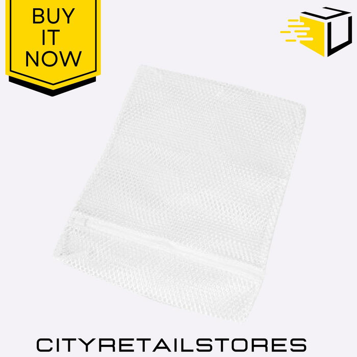 Laundry Mesh Bag 2 Sizes 25.5x30cm & 42x35cm Wash Bag Set Chef Aid