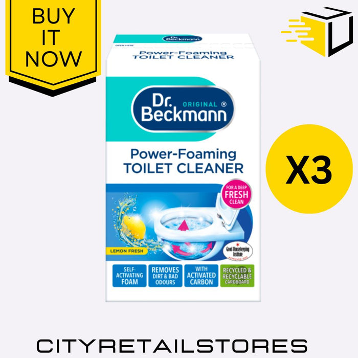 Foaming Toilet Cleaner Hygienic Freshness For Toilet 300g (3 X 100g) Dr Beckmann