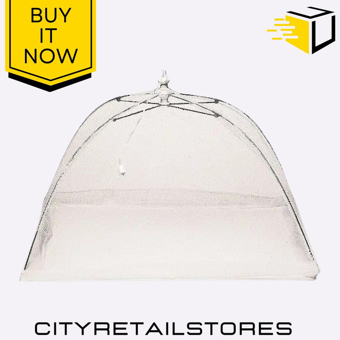 Food Cover Fine Mesh Pop-Up Protects Food Outdoors 30.5cm & 40.5cm Chef Aid