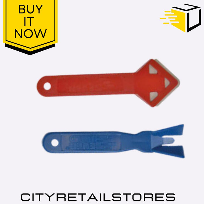 Sealant Strip Out & Smooth Out Tool Silicone Remover & Smoother Kit Everbuild