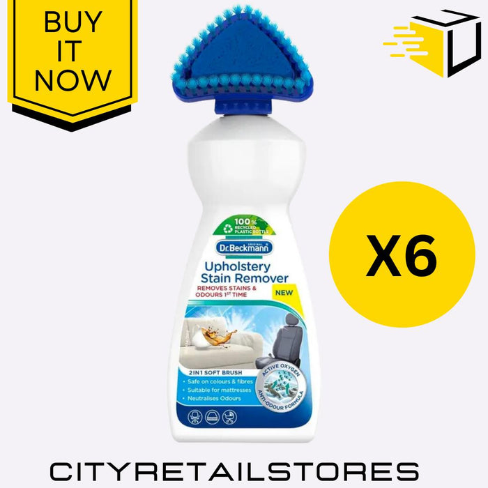 Upholstery Stain Remover with Brush Deep Cleaning 400ml  Dr Beckmann