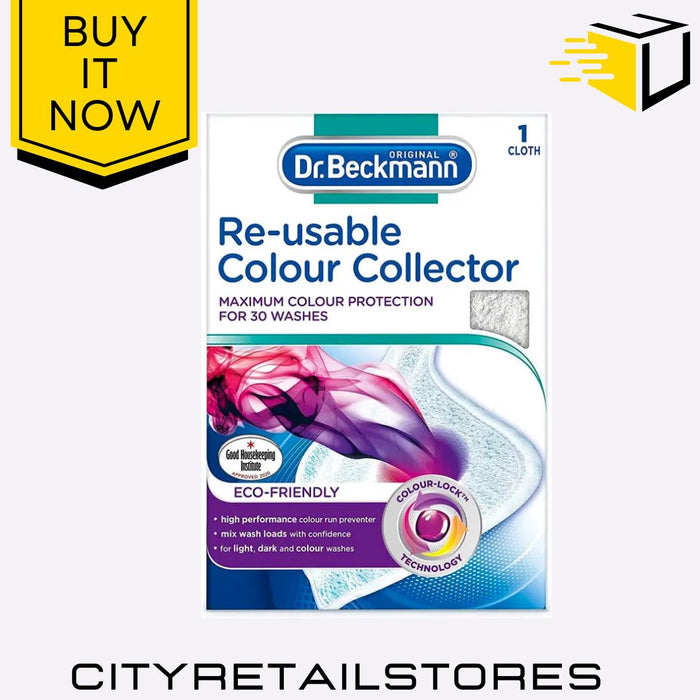 Re-Usable Colour Collector Cloth Prevents Runs Up to 30 Washes Dr. Beckmann