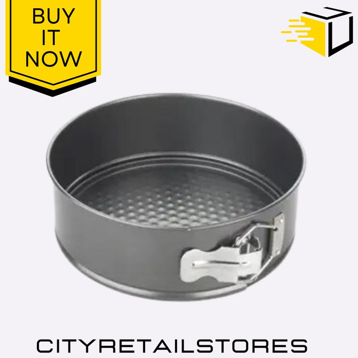 Assorted Sizes Non-Stick Springform Cake Pan Round Baking Pans Set Chef Aid