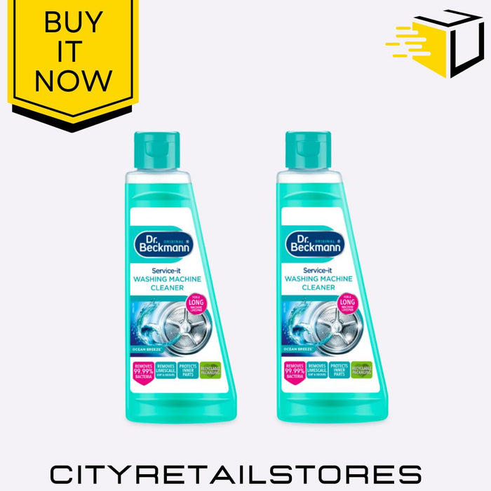 Service-it Washing Machine Cleaner Ocean Fresh Removes Odours 250ml Dr Beckmann
