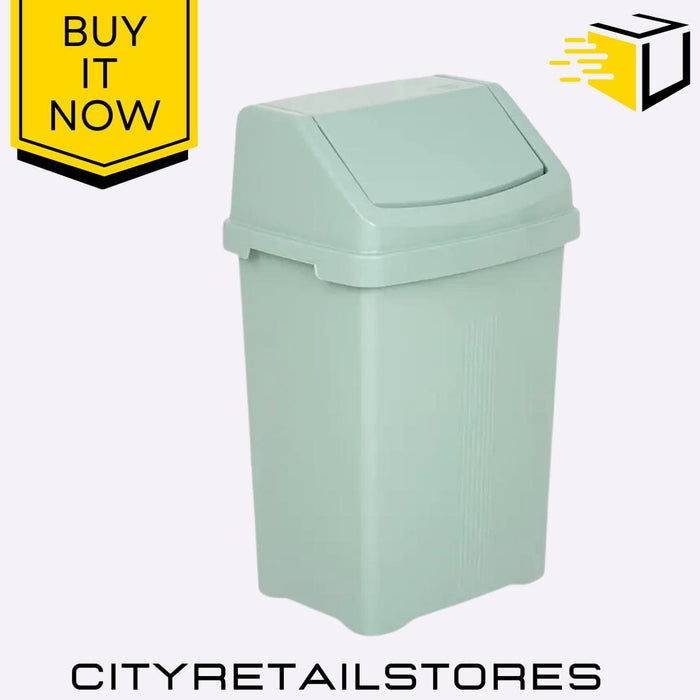 25L Swing Bin Midnight, Silver, Sage, Soft Cream Modern Waste Bin Wham Casa