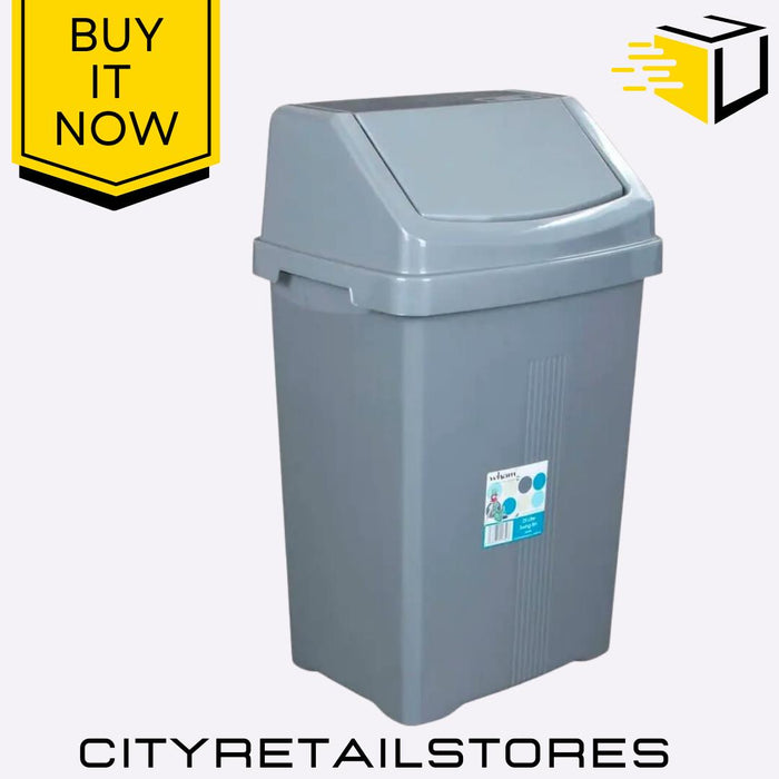 25L Swing Bin Midnight, Silver, Sage, Soft Cream Modern Waste Bin Wham Casa