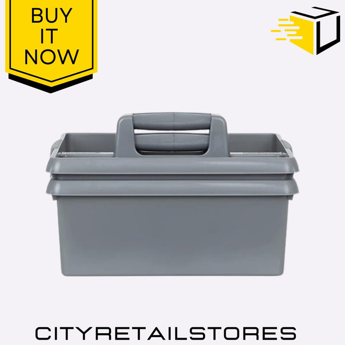 Kitchen Organiser Caddy Silver Tidy Sink Storage Basket Wham Casa